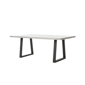 โต๊ะรับประทานอาหารปูนซีเมนต์สไตล์โมเดิร์นมินิมอลสำหรับใช้ภายในอาคาร ขนาดสั่งทำได้ โต๊ะครัวคอนกรีต GFRC งานแฮนด์เมดคุณภาพพรีเมียม - Product Image 5