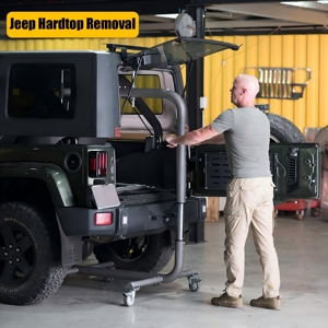 Hardtop-Lift zur Demontage für Wrangler: Ab 1997 (TJ, JK, JKU, JL & JLU), 2- & 4-türig, Höhergelegte Wrangler & 4-türige Ford Broncos - Product Image 2