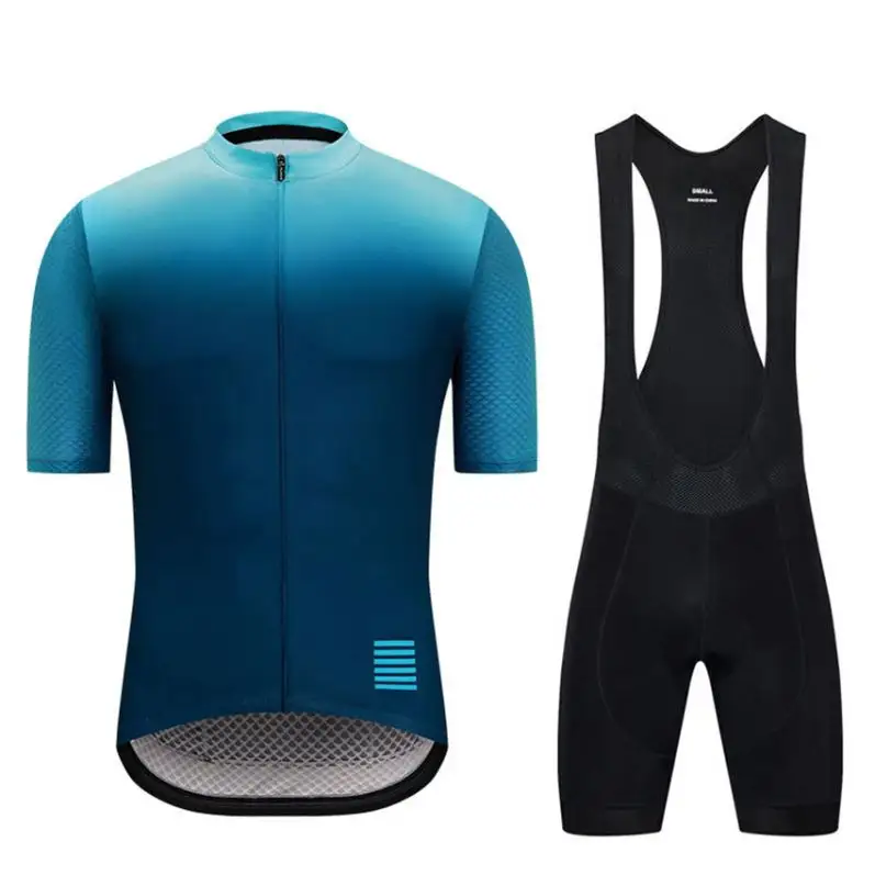 Ensemble maillot et pantalon de cyclisme pour hommes et femmes, vêtements de cyclisme personnalisés, design anti-rides, vêtements de route