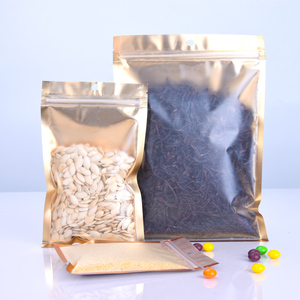 Personnalisé Argent Noir Doré Mat Anti-Odeur <span class=keywords><strong>De</strong></span> Papier D'aluminium Ziplock Sacs À Fermeture À Glissière - Product Image 6