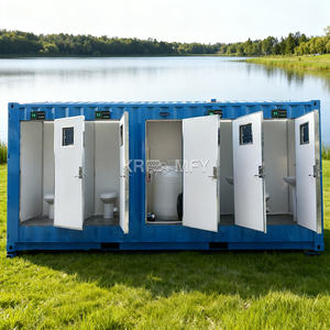 Baño Portátil de Lujo Personalizado 2025, Cuarto de Baño para Remolques, Contenedor de Camping con Inodoro - Product Image 1