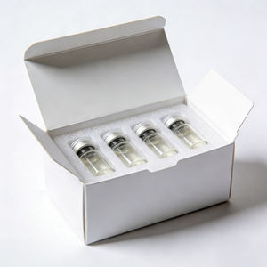 Customized Logo Recycled Materials Corrugated Paper Foldable Shipping Mailer Boxes For <b>Glass</b> <b>Vial</b> - Product Image 5