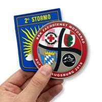 Patch en caoutchouc personnalisé avec logo PVC, badge souple en relief 2D 3D pour vêtements, uniformes, vêtements de travail, fabricant de vestes