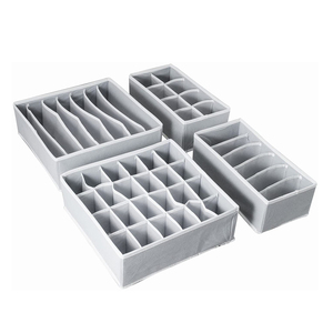 Collapsible Clothes Underwear Toys Fabric Drawer Organiser Storage Boxes For Dressder Dividers