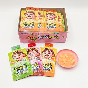 בקבוק ממתקים בלעדי נוזלי טיפה עסיסי פירותי טעמים שונים של ג 'לי נוזלי חבילה פרטי תווית לילדים - Product Image 2