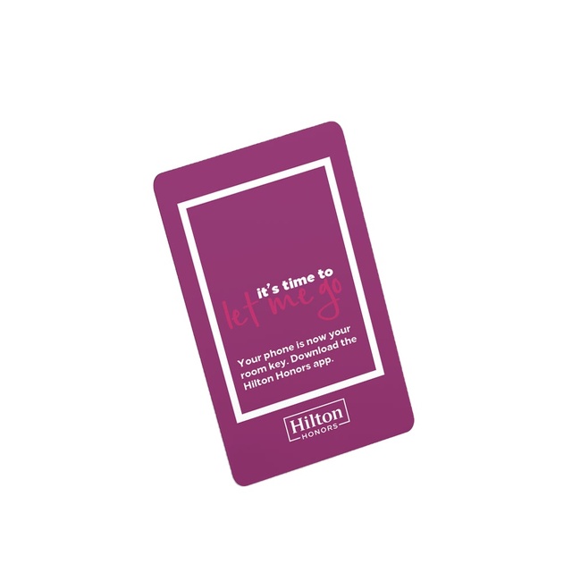 Support Various Door Lock System Hotel Keycard RFID Cards 13.56Mhz Hotel Key Card