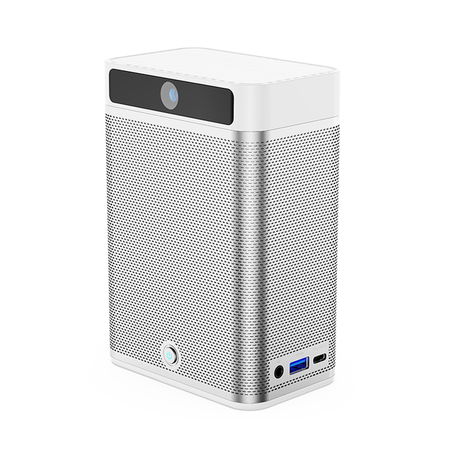 Fanless Mini Pc 5625U 6 Cores 12 Threads DDR4 4K Gaming Mini Pc with RJ45 Camera