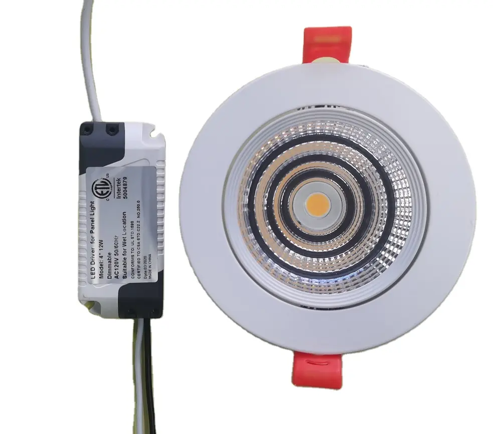 CE SAAIP54超高輝度カット75MMmmアンチグレア埋め込み式スマート調光可能調整可能RGBCW8-32WCOB LEDダウンライト