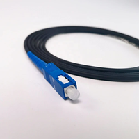 Kabel Patch Fiber Optik FTTH SC/UPC-SC/UPC 3.0mm Single Mode 1M/2M Kabel Ekstensi Jaringan IP Dalam Ruangan Bahan PVC