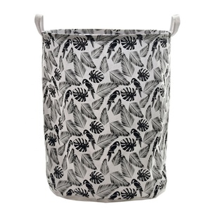 Stylish Large Size Waterproof Laundry Hamper with Sturdy Handles Collapsible Clothing Storage Organizer <strong>Bin</strong> for Bathroom Closet - Product Image 5