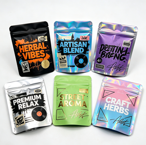 Custom Printed Mylar <strong>Bags</strong> with Sticker 3.5g 7g 14g Stand up Pouch Smell Proof Edible Die Cut <strong>Ziplock</strong> <strong>Bags</strong> Gummies <strong>4x4</strong> Mylar <strong>Bag</strong> - Product Image 3