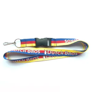 Retractable printed NFL lanyard with card holder