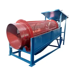 High Quality Waste Compost Rotary Drum Sieve Sand Screening Machine GT1530 GT1540 Trommel Screen Widely Use In Soil Gravel