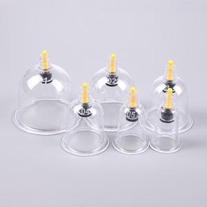 Ensemble de ventouses de massage en plastique AS jetables pour thérapie par ventouses, tailles 1 à 8, ventouses individuelles Hijama, vente en gros - Product Image 3