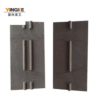 Broyeur pièces concasseur à percussion pièces de rechange pointe de Rotor plaque d'usure supérieure plaque de revêtement d'impact pour concasseur