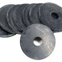 Rondelle en caoutchouc personnalisée OEM, rondelle en silicone, EPDM, NBR, haute précision, industrielle, étanche, vente en gros d'usine