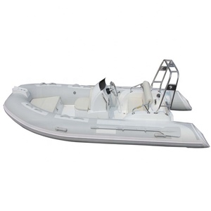 Bateaux pneumatiques rigides en fibre de verre Orca PVC Hypalon de 13 pieds CE RIB 390 des Pays-Bas pour l'<span class=keywords><strong>aviron</strong></span> - Product Image 5