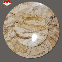 Dalle de marbre Rome Fantasy Gold, quartzite jaune, pour salle de bain de luxe, escalier, fond de télévision, plateau de table à manger, taille personnalisée