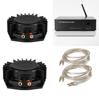 Samtronic Bass Shaker Kit für Gaming-Simulator mit Vibrationsgefühl, 100W Digitaler Verstärker, 2 Stück 6 Zoll 50W Bass Shaker