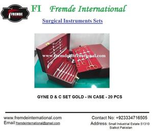 Ginecología cirugía instrumentos de 50 piezas certificado por CE - Product Image 5