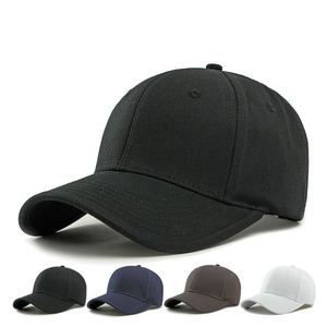 High Quality 60cm 65cm Large Head Cotton Baseball Cap Simple Casual Solid Color Women Men Sunscreen Outdoor Sports Sun <b>Hat</b> - Product Image 1
