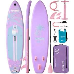 Tabla de paddle surf inflable Supwell All-Around de 335x86 cm para pesca y recreación en deportes acuáticos al aire libre - Product Image 2