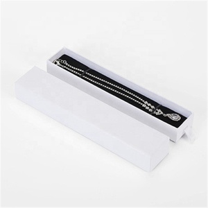 Caja de embalaje de regalo de papel blanco de lujo, cajón deslizante, caja de joyería <span class=keywords><strong>para</strong></span> anillo, pendiente, collar, pulsera, cuentas - Product Image 3