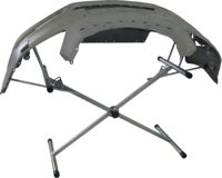 Support de panneau réglable pour carrosserie Type de support de pare-chocs Pare-chocs à chevalet Support de travail robuste et polyvalent pour carrosserie