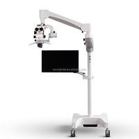 Microscope binoculaire dentaire professionnel haute précision avec caméra pour clinique dentaire, utilisation avancée en endodontie et implantologie