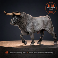 Figurine d'animal de ferme, modèle de taureau, jouet pour enfants, apprentissage éducatif, projet scientifique, scène de diorama, décoration de bureau, étagère