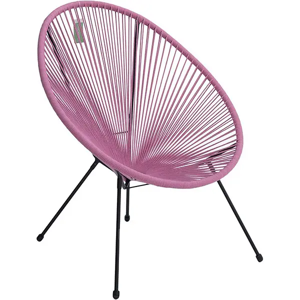 Acapulco Leisure Garden stacking chair cheap wicker furniture outdoor KD design online selling rattan chair papasan chair frame