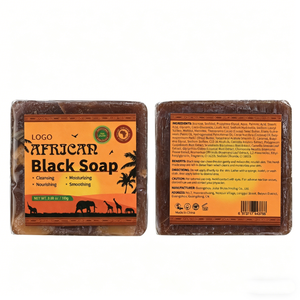 สบู่ดำแอฟริกันธรรมชาติแบบขายส่ง OEM ทำความสะอาดล้ำลึก ผลิตด้วยมือ ออร์แกนิค บำรุงผิวทุกประเภท ช่วยเพิ่มความชุ่มชื้นสำหรับผิวหน้าและผิวกาย - Product Image 3