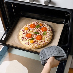 Nhiệt Độ Cao Cấp Thực Phẩm Silicone Giấy Không Thấm Mỡ Nướng Giấy Cuộn Tùy Chỉnh Kích Thước Chưa Tẩy Trắng Giấy Da Giấy Tấm - Product Image 4