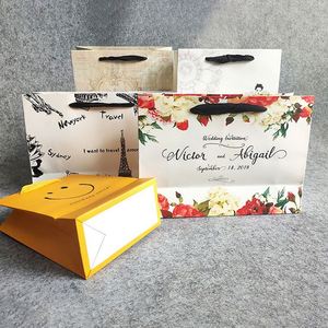 Bolsas de Papel para Regalo de Cartón de Alta Calidad al por Mayor con Laminación, Impresión Digital, Logotipo Personalizado OEM, Estilo de Lujo para Promoción - Product Image 4