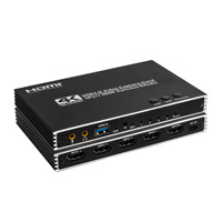 Tarjeta de Captura de Cuatro Canales Hardrock S-2H7 Serie 1826 HD para Entrada/Salida, Salidas Divididas 4K a través de USB 3.0, Compatible con Windows 7