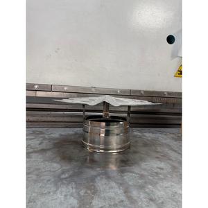 Tapa de Chimenea de Acero Inoxidable Tipo Inserto, Fija, AISI 304, Cumple con la Norma EN 1856-1 - Product Image 4