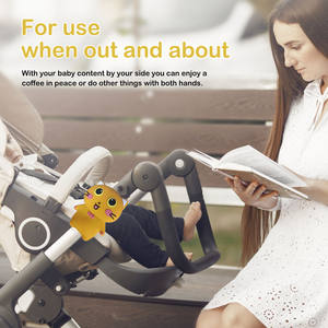 Balancín de <span class=keywords><strong>cochecito</strong></span> de bebé personalizado con función de máquina de ruido blanco balancín de bebé recargable dispositivo calmante de <span class=keywords><strong>cochecito</strong></span> automático - Product Image 2