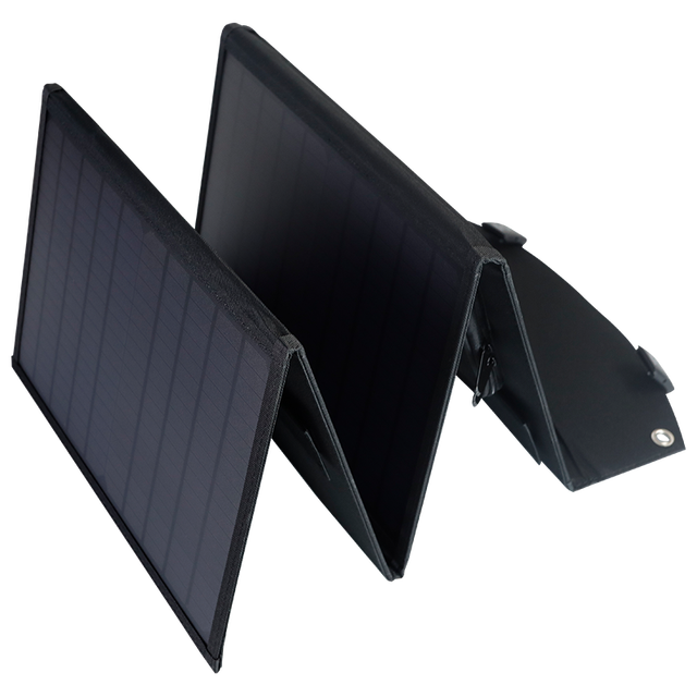FlashFish Solar Panel 100W 18V Solar Charger with DC Type-c/QC3.0 Output Charge for Power Station Van RV Road Trip Camping