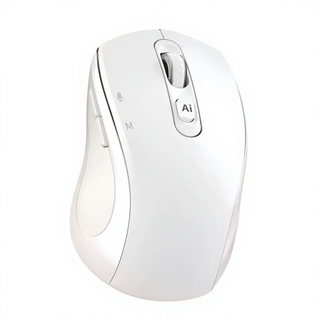 A9-AI-powered Wireless Mini Car Mouse Optical Sensor USB Rechargeable Voice Activated 6 Buttons Portable for Writing Translation