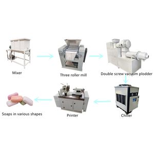 Équipement de fabrication industrielle personnalisé pour l'entreprise chimique quotidienne Ligne de production de savon de grande capacité - Product Image 6