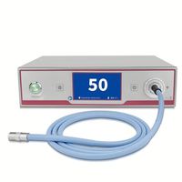 Cámara de endoscopia médica veterinaria 100W Mini endoscopia Led fuente de luz fría