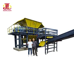 2024 China Double Shaft Scarp Metal Shredder Waste Car Recycling Car Shell Shredder Machine