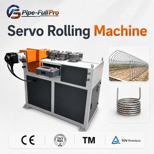 Máquina de Curvado de Tubos CNC Hidráulica de Siete Rodillos, Curvadora de Tubos de 40 mm con Motor Servo - Product Image 1