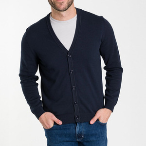 High Quality New Arrival Custom Men's <b>Cardigans</b> <b>Sweaters</b> 100% Wool Casual Men <b>Cardigan</b> Breathable Comfortable Men <b>Cardigan</b> - Product Image 1
