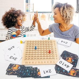 Gioco da tavolo <span class=keywords><strong>di</strong></span> riproduzione Montessori in legno bambini che imparano giocattolo educativo <span class=keywords><strong>matematica</strong></span> conteggio della frequenza gioco interattivo da tavolo - Product Image 4