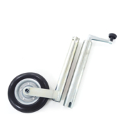 Nouvelle roue de remorque en acier galvanisé pour transporter des vélos, capacité de charge maximale de 150 kg, durable