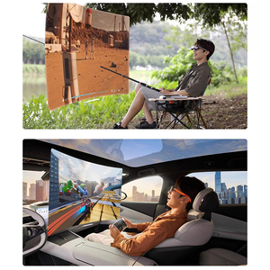 แว่นตาอัจฉริยะ StarV View AR รองรับการดูหนังแบบ HD ขนาด 188 นิ้ว หน้าจอพกพา แว่นตา <span class=keywords><strong>VR</strong></span> รองรับพอร์ต DP สำหรับโทรศัพท์ - Product Image 6
