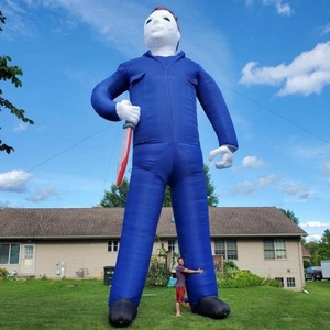Modello Gonfiabile Gigante di <span class=keywords><strong>Michael</strong></span> <span class=keywords><strong>Myers</strong></span>, Personaggio Horror Gonfiabile per Halloween, Decorazioni per Esterni, Giardini e Centri Commerciali - Product Image 1