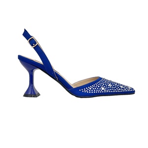 2024 nuevos zapatos de tacón alto de lujo para boda para mujer y mujer con decoración de diamantes y conjunto de bolsos a juego - Product Image 2