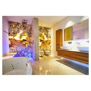 Lastre di <span class=keywords><strong>pietra</strong></span> <span class=keywords><strong>ollare</strong></span> di fascia alta Prima Texture liscia per il camino di lusso circonda - Product Image 3